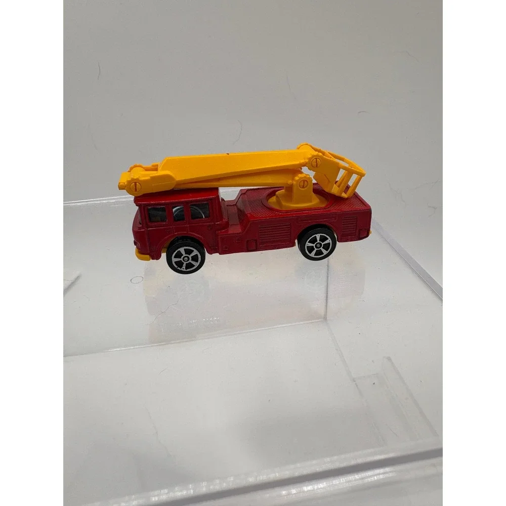 Vintage Corgi Juniors Simon Snorkel & Zylmex P337 Diecast Fire Engine Lot of 2